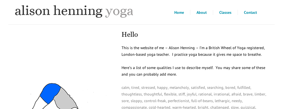 Alison Henning yoga