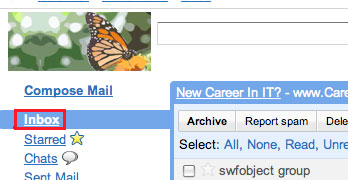 Gmail's inbox gets its upper-case I back.